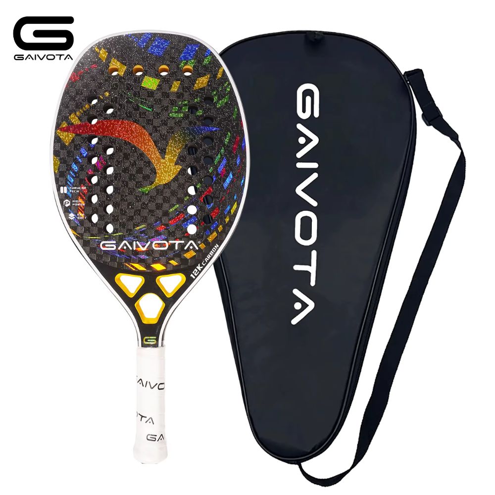 Raquete Beach Tennis Gaivota Carbono 12k BTG-2501