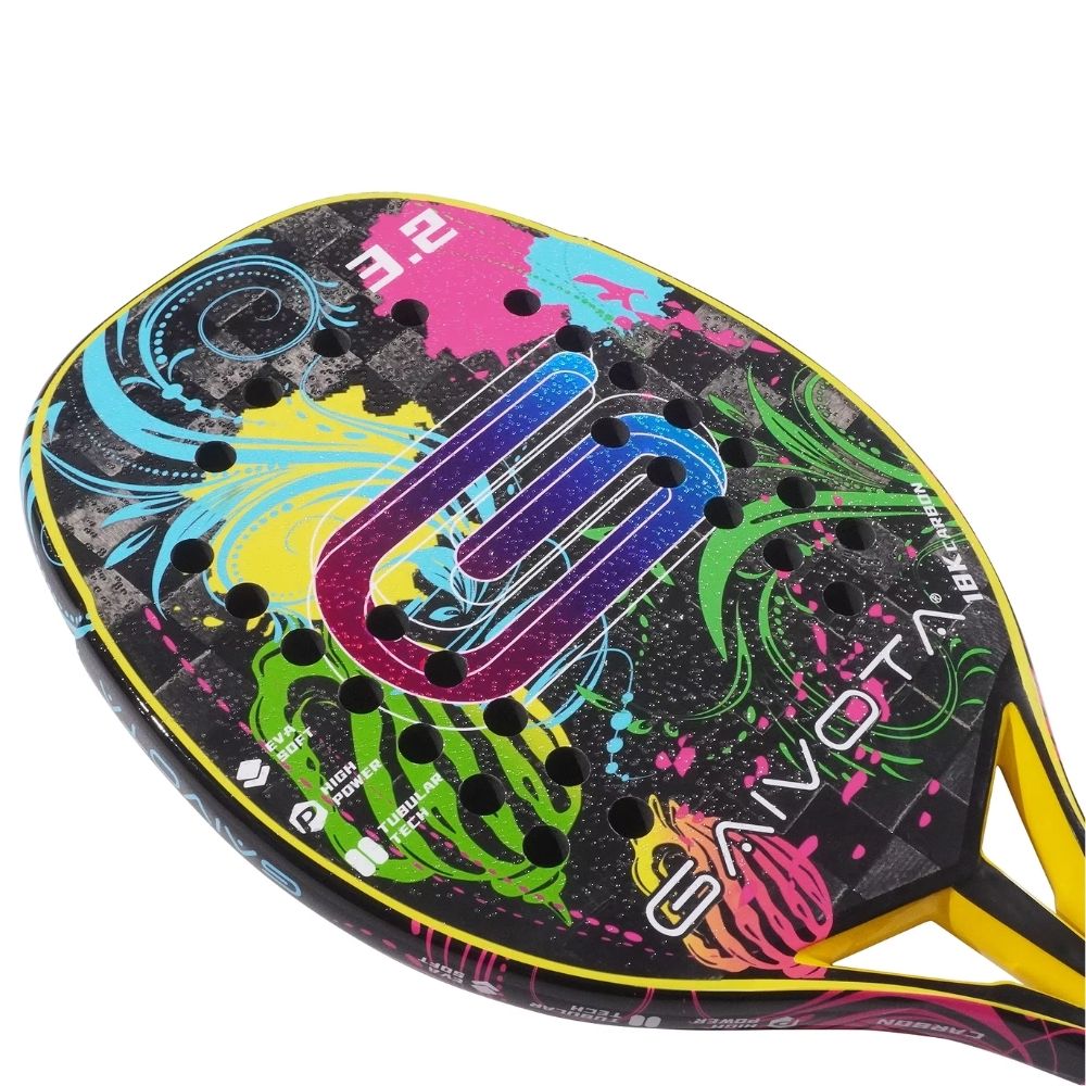 Raquete Beach Tennis Gaivota Carbono 18K BTG-2412 3.2