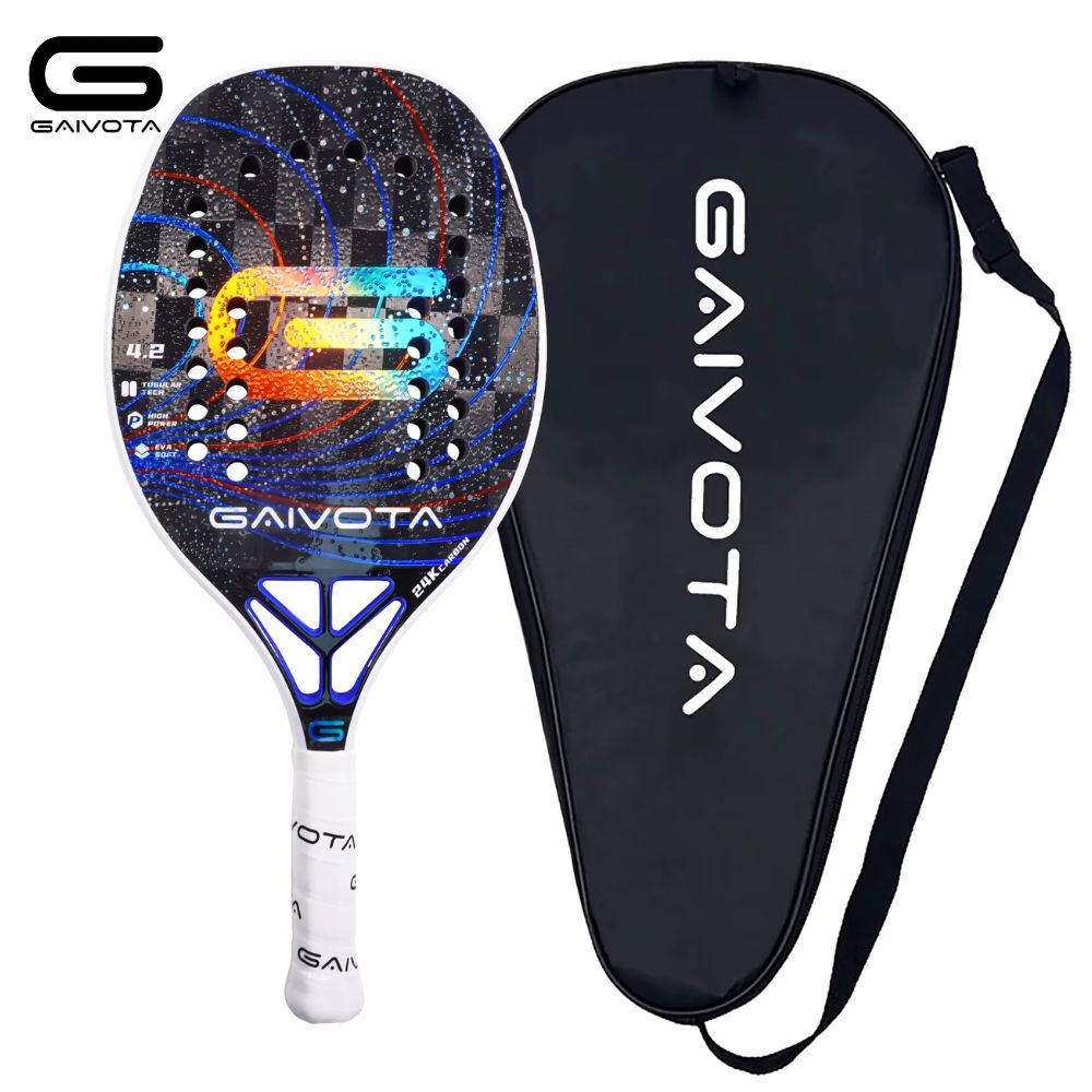 Raquete Beach Tennis Gaivota Carbono 24K BTG-2420 4.2