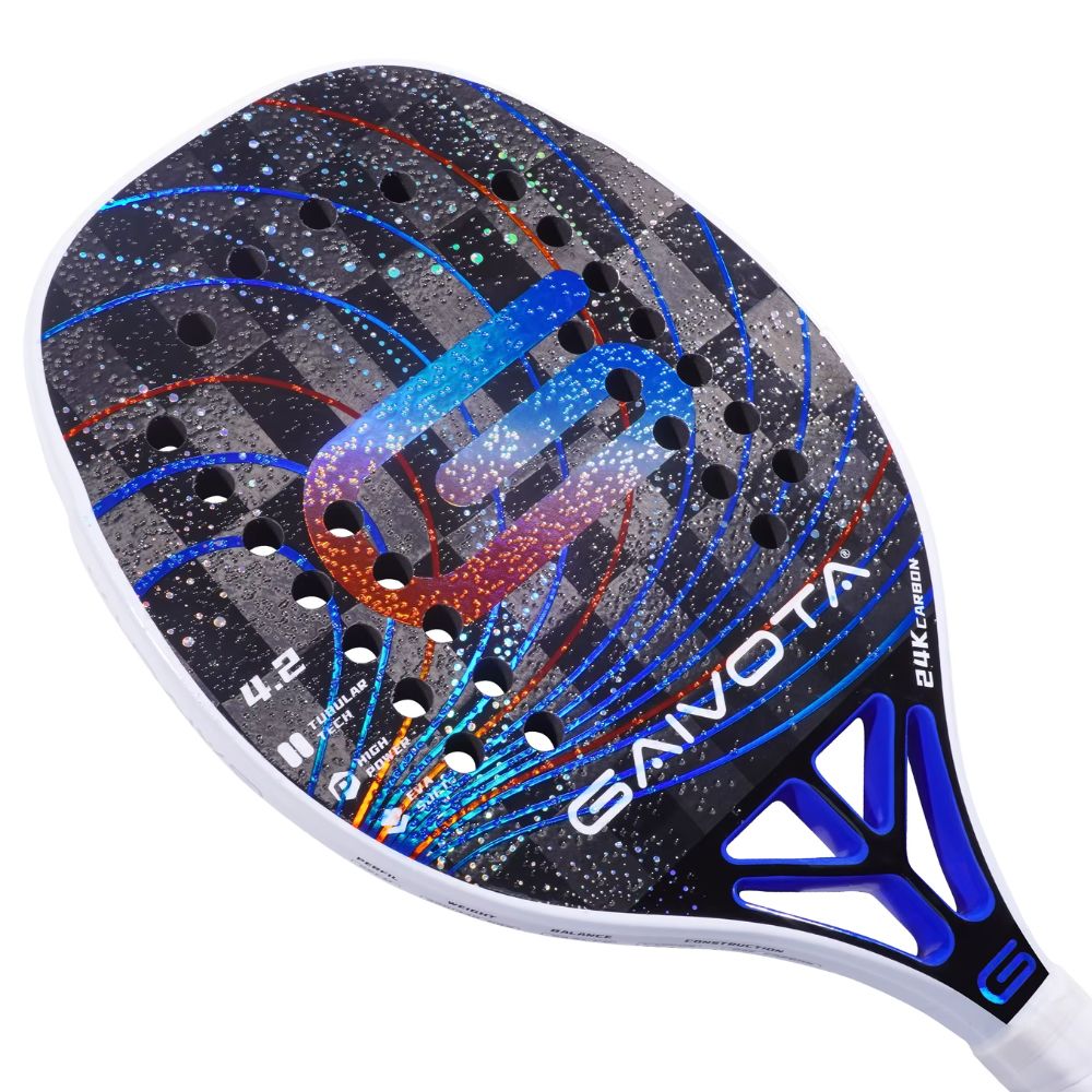 Raquete Beach Tennis Gaivota Carbono 24K BTG-2420 4.2