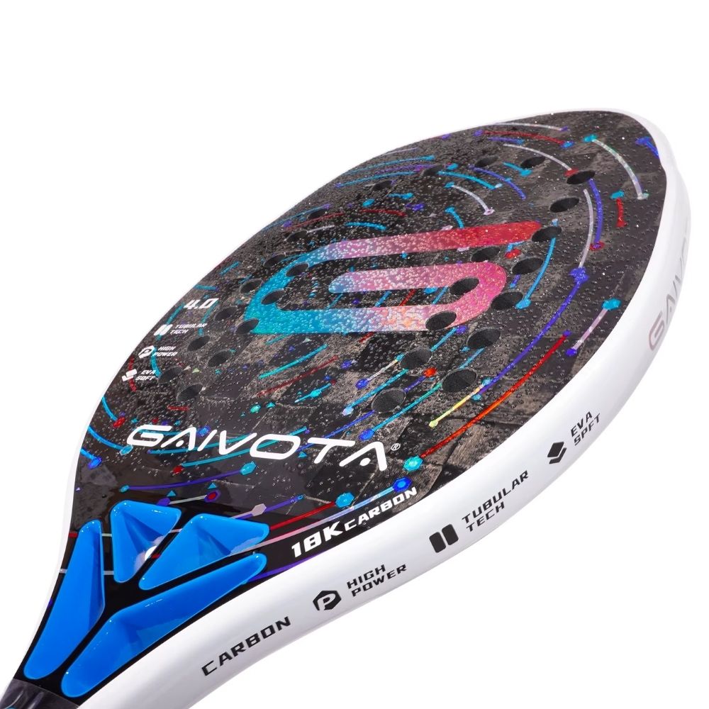 Raquete Beach Tennis Gaivota Carbono 18K BTG-2420 4.0